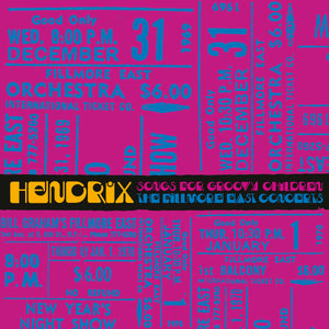Jimi Hendrix - Songs For Groovy Children: The Fillmore East Concerts