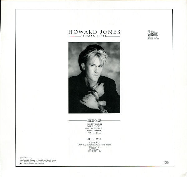 Howard Jones - Human's Lib