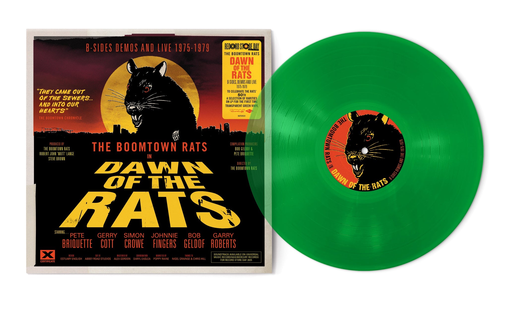 Boomtown Rats Gray Boomtown Rats, The - Dawn of the Rats: B-Sides Demos And Live 1975-197 ...