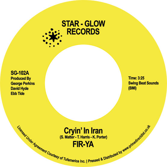 Fir-Ya - Crying In Iran / Keep On Tryin'  RSD22