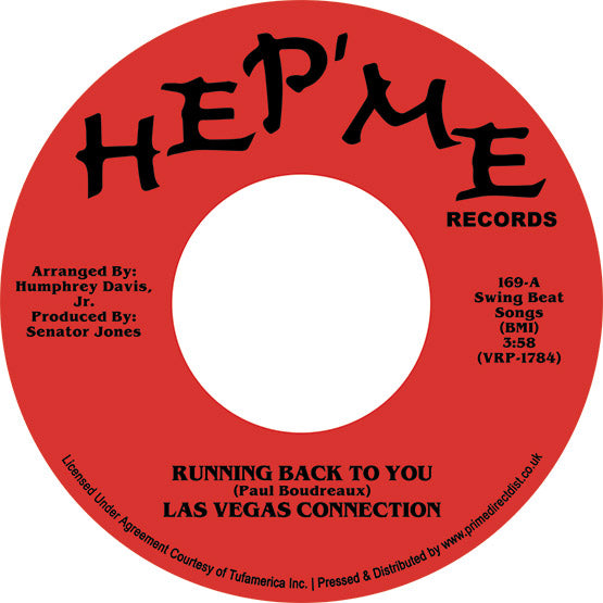 Las Vegas Connection - Running Back To You / Can't Nobody Love Me Like You Do  RSD22