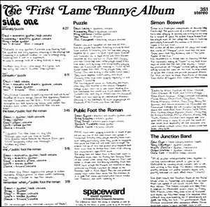 Various ‎Arists – The First Lame Bunny Album