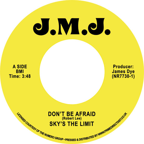 Sky's The Limit - Don't Be Afraid / Don't Be Afraid - Inst  RSD22