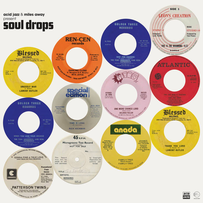 Various Artists - Acid Jazz & Miles Away present Soul Drops