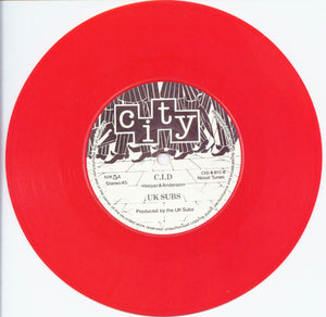 UK Subs ‎– C.I.D. red vinyl